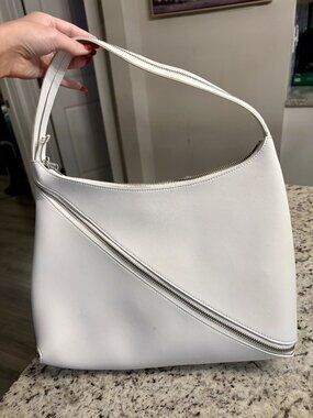 Coperni Medium Swipe White Bag